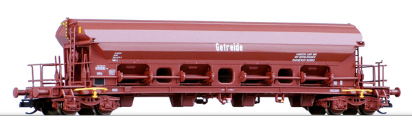 Swing roof Hopper car type Tads-y<br /><a href='images/pictures/Tillig/15350.jpg' target='_blank'>Full size image</a>